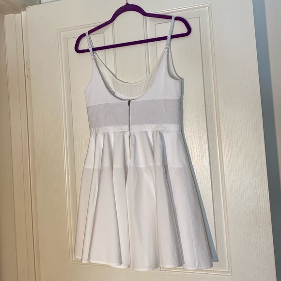 EUC ALEXANDER WANG Poplin Fit-And-Flare Mini Dress 6 $695 - Picture 10 of 10